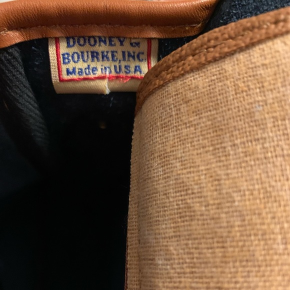 Dooney and Bourke Navy Leather Crossbody Purse - Picture 16 of 16